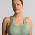 Sculptresse Thrive Non Padded Underwired Sports Bra - Pale Green