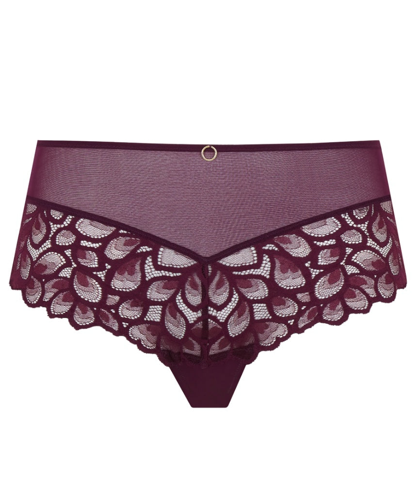 Panache Allure Deep Brief - Plum