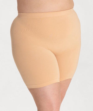 thumbnailUnderbliss Seamless Bamboo Blend Anti-Chafing Shorts - Frappe Shapewear 