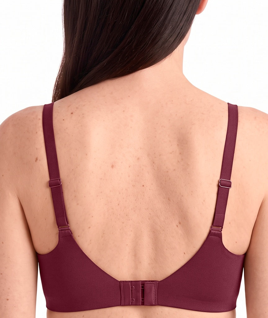 Amoena Wave Pure Non-Wired Bra - Ruby