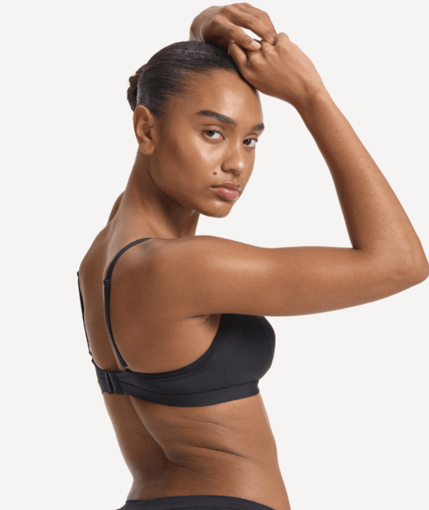 Nala Bio Comfort Wirefree Bralette - Licorice