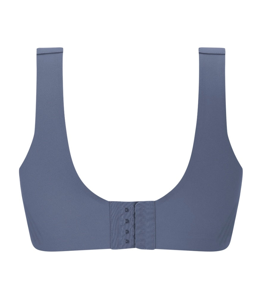 Amoena Linda Wire-Free Bra - Indigo Blue
