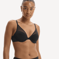 Nala Mesh Moment Underwire Bra - Licorice