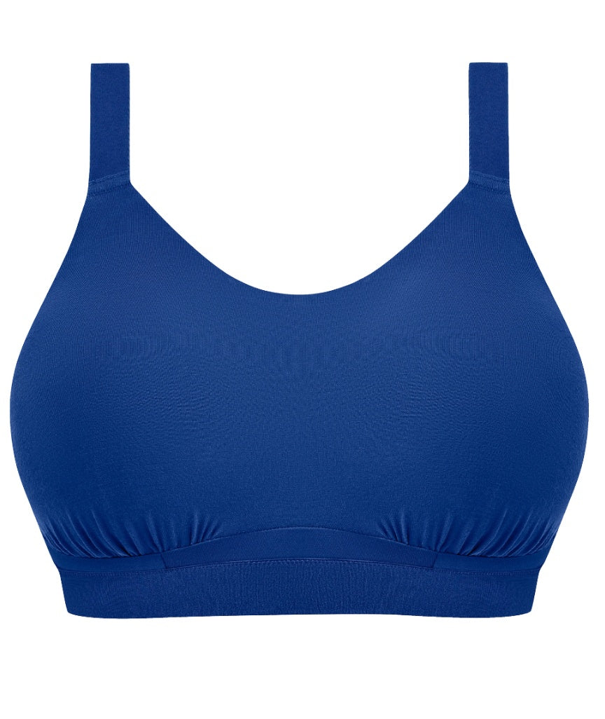 Elomi Downtime Wire-Free Bralette - French Navy