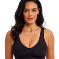 Wacoal B-Smooth Front-Closure Wire-free Bralette - Black
