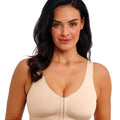 Wacoal B-Smooth Front-Closure Wire-free Bralette - Nude