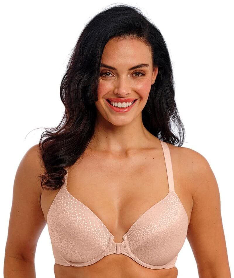 Wacoal Back Appeal Underwire Front-Closure Bra - Rose Dust Bras 