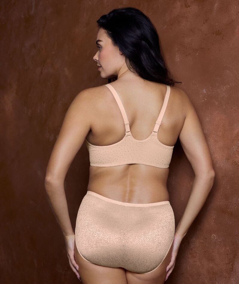 Wacoal Back Appeal Underwire Front-Closure Bra - Rose Dust Bras 