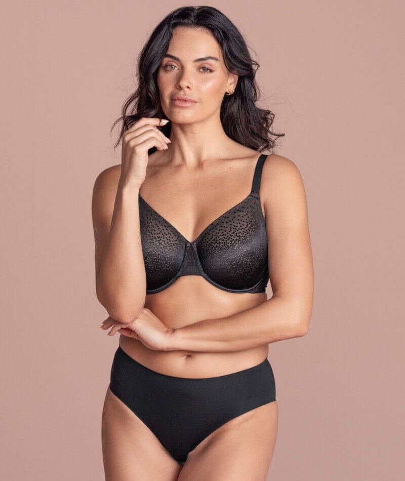 Wacoal Back Appeal Underwired Bra - Black Bras 