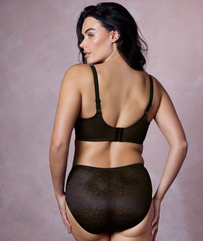 Wacoal Back Appeal Underwired Bra - Black Bras 