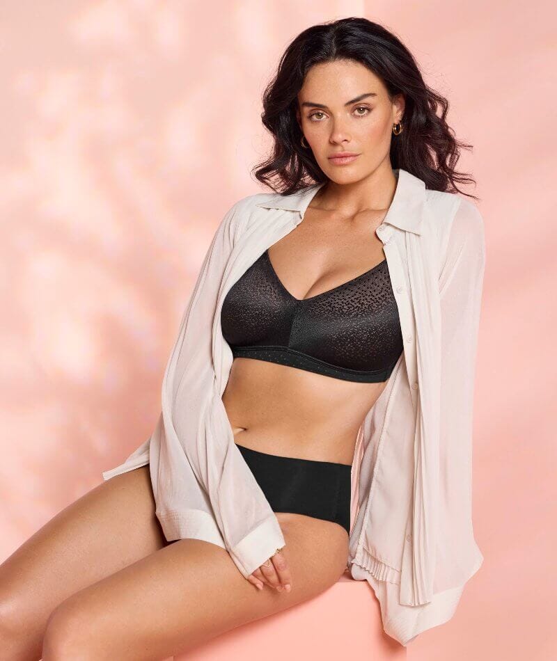 Wacoal Back Appeal Wire-free Bra - Black Bras 