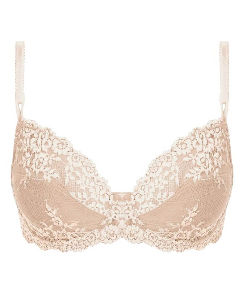 Wacoal Embrace Lace Underwired Bra - Naturally Nude/Ivory Bras 