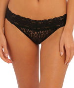 Wacoal Halo Lace Bikini Brief - Black Knickers 