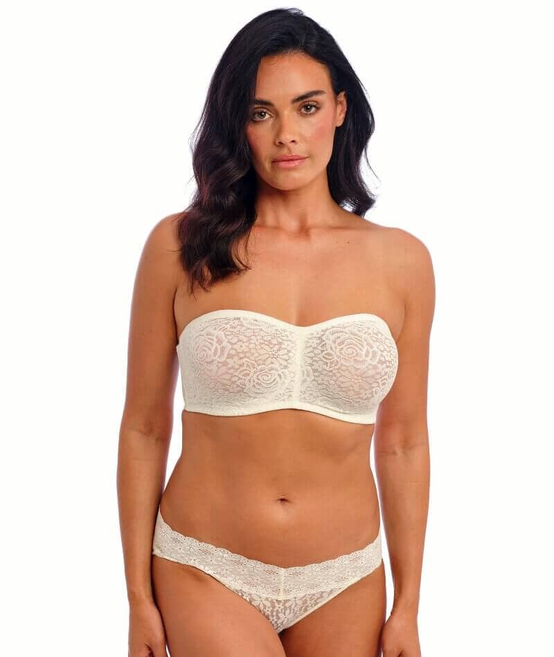 Wacoal Halo Lace Bikini Brief - Ivory Knickers 