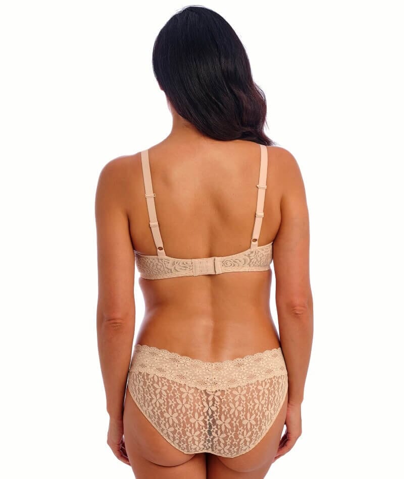 Wacoal Halo Lace Bikini Brief - Nude Knickers 