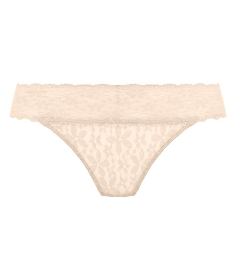Wacoal Halo Lace Bikini Brief - Nude Knickers 