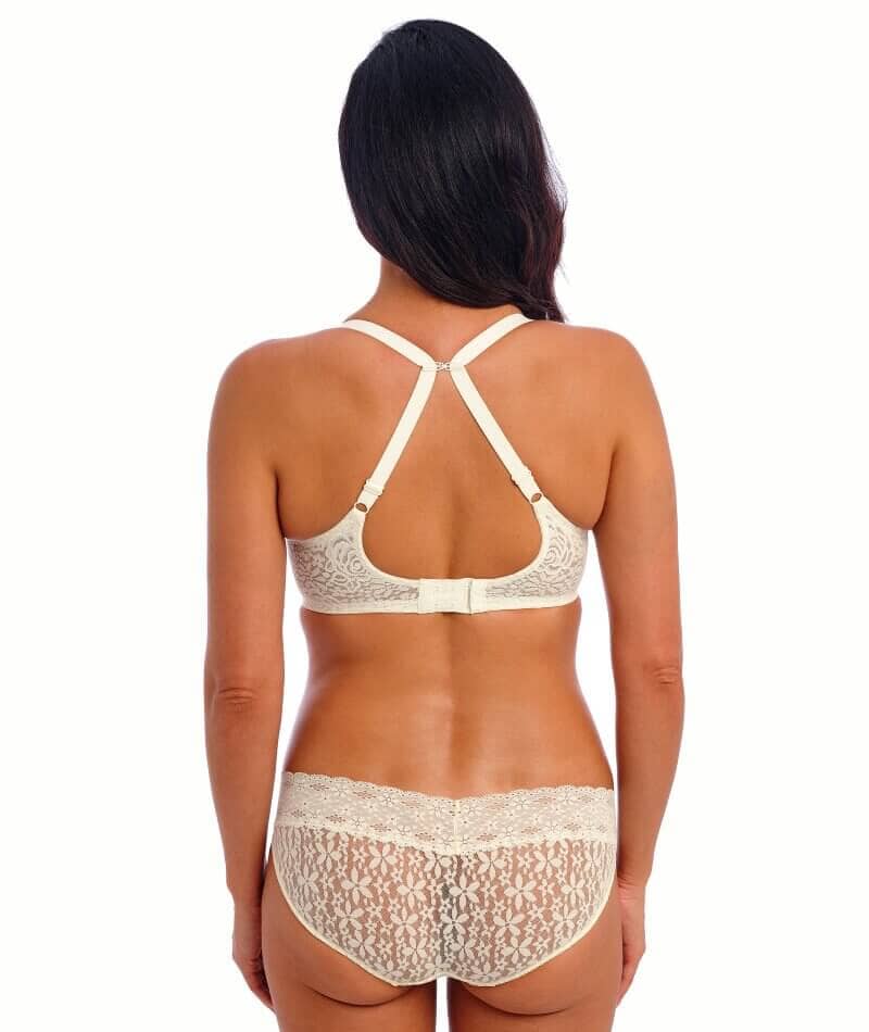 Wacoal Halo Lace Moulded Underwire Bra - Ivory Bras 