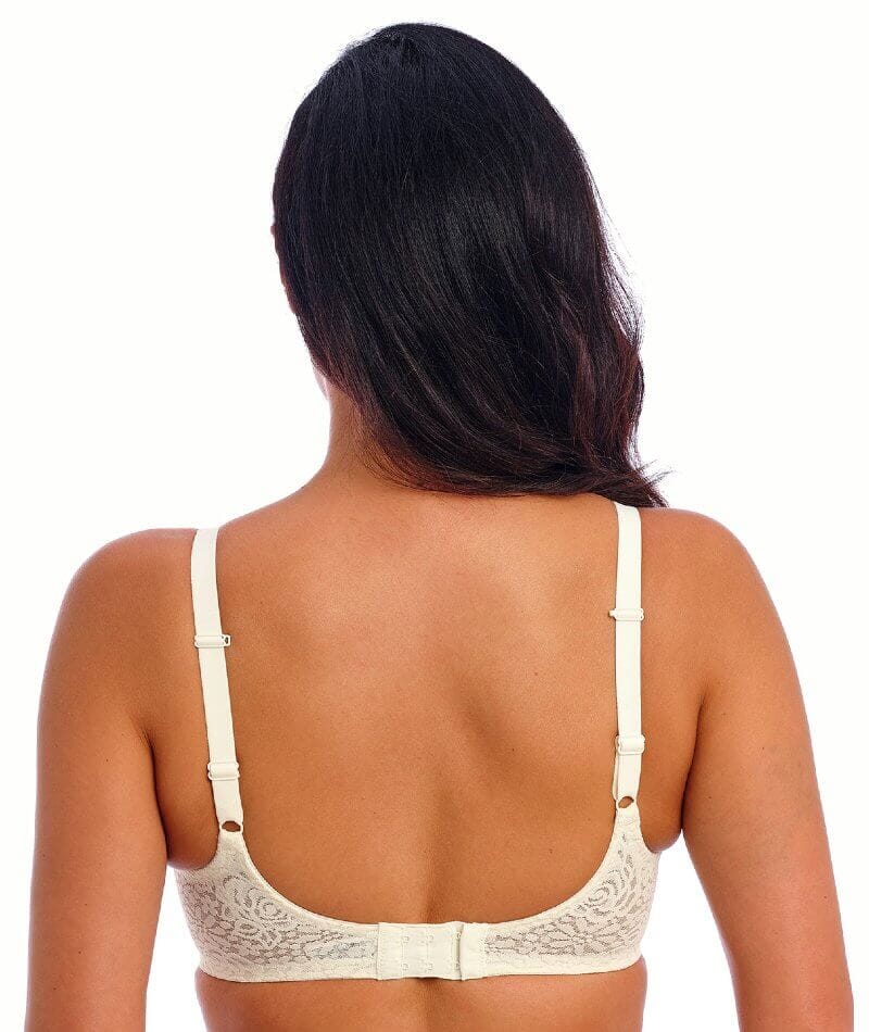 Wacoal Halo Lace Moulded Underwire Bra - Ivory Bras 