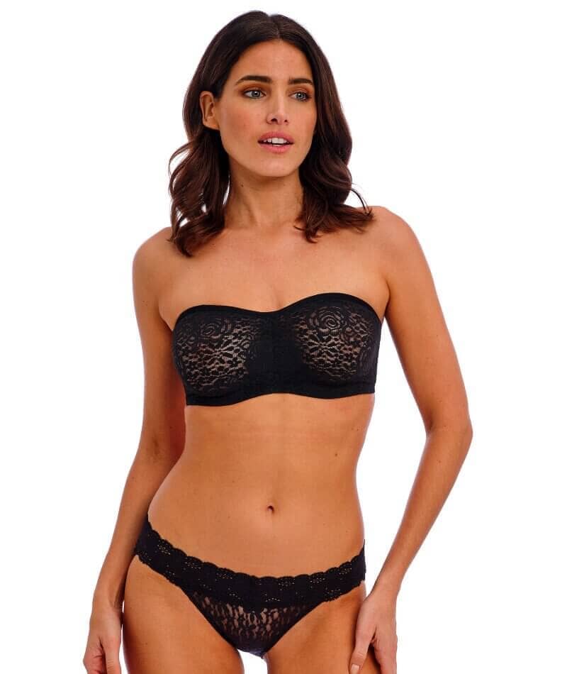 Wacoal Halo Lace Strapless Bra 2 Pack - Nude/Black Bras 