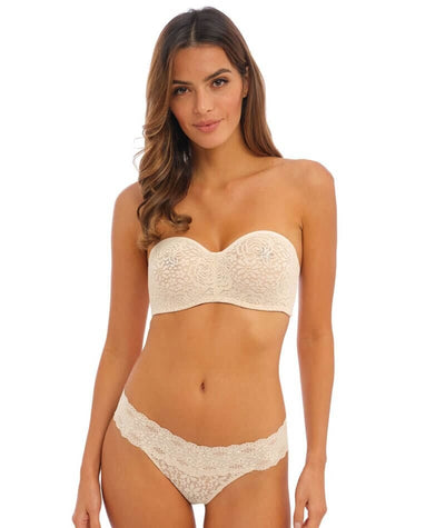 Wacoal Halo Lace Strapless Bra - Nude Bras