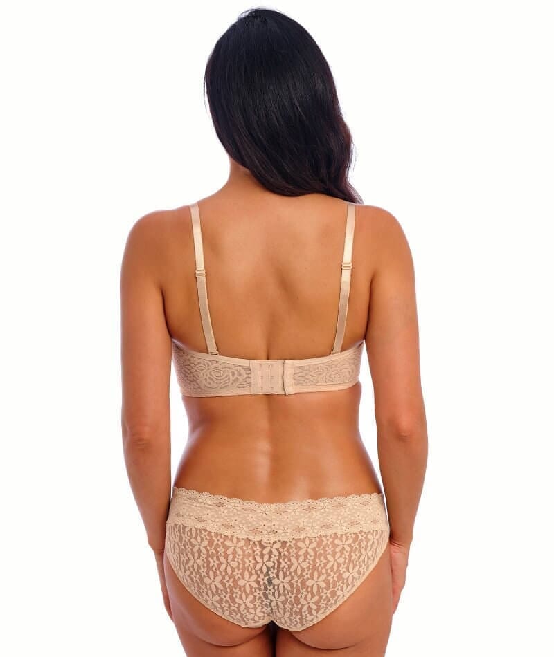 Wacoal Halo Lace Strapless Bra 2 Pack - Nude/Black Bras 