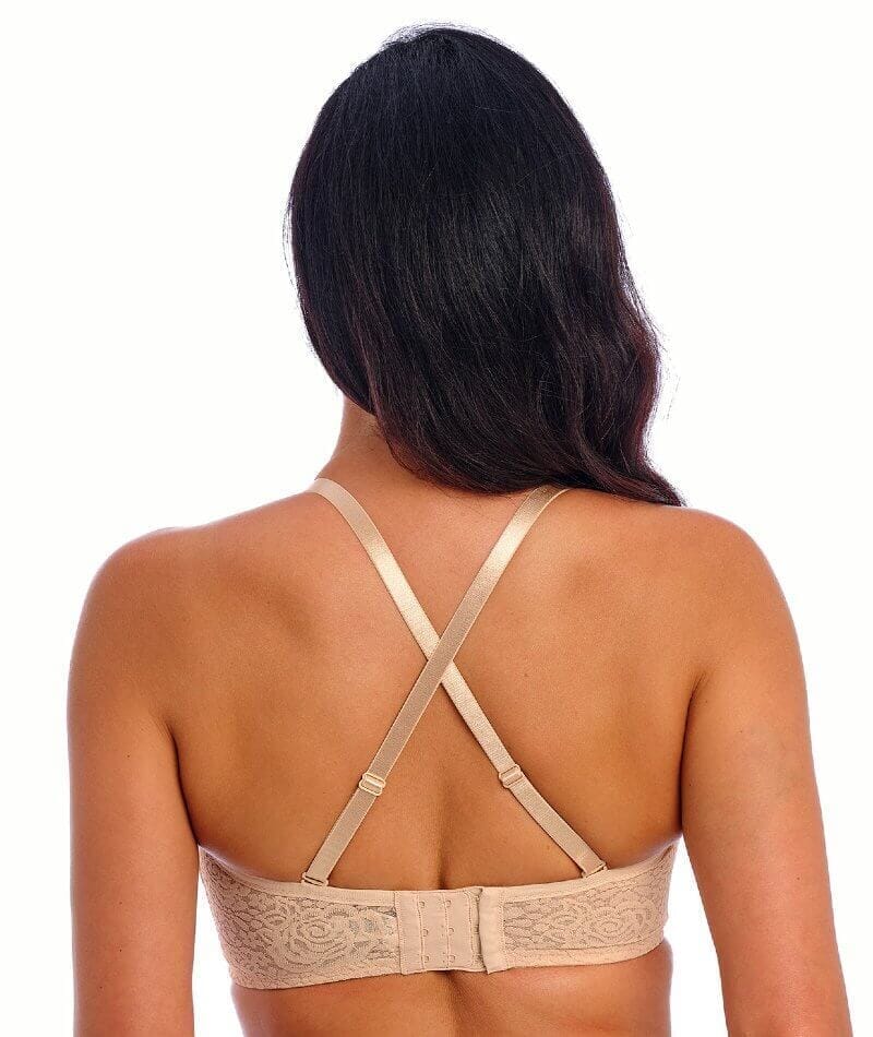 Wacoal Halo Lace Strapless Bra 2 Pack - Nude/Black Bras 