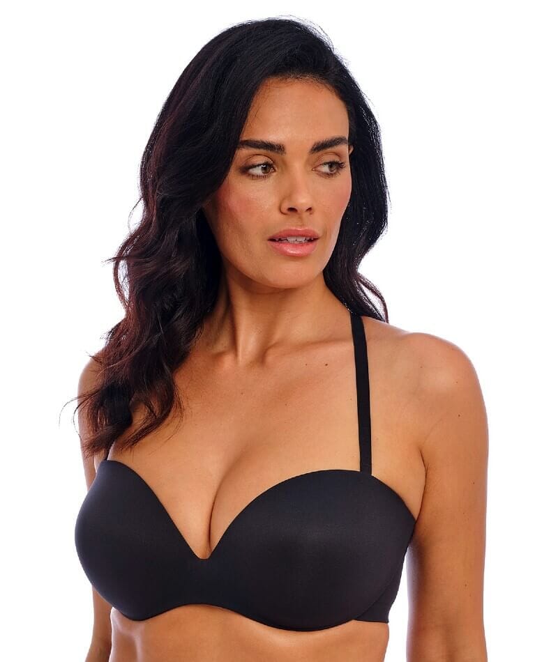 Wacoal Ines Secret Underwired Moulded Strapless Bra - Black Bras 