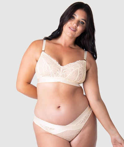 Hotmilk Warrior Soft Cup Wire-free Nursing Bra - Ivory Bras