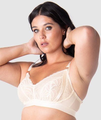 Hotmilk Warrior Soft Cup Wire-free Nursing Bra - Ivory Bras