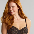 Panache Celeste Underwired Balcony Bra - Black