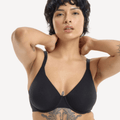 Nala Underwire Bra - Better Than Cotton - Licorice