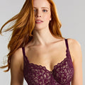 Panache Allure Underwired Full Cup Bra - Plum
