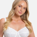 Triumph Essential Lace Balconette Bra - White