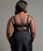 Scantilly Embrace Wired Deep Plunge Chemise - Black