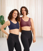 Amoena Linda Wire-Free Bra - Dark Blue