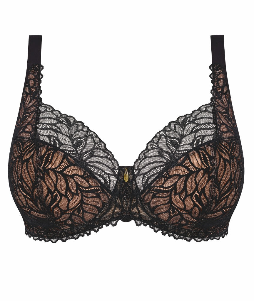 Elomi Carena Underwire Balconette Bra - Black