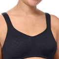 Amoena Tiana Wire-Free Bra - Black