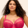 Elomi Matilda Underwired Plunge Bra -  Hot Pink