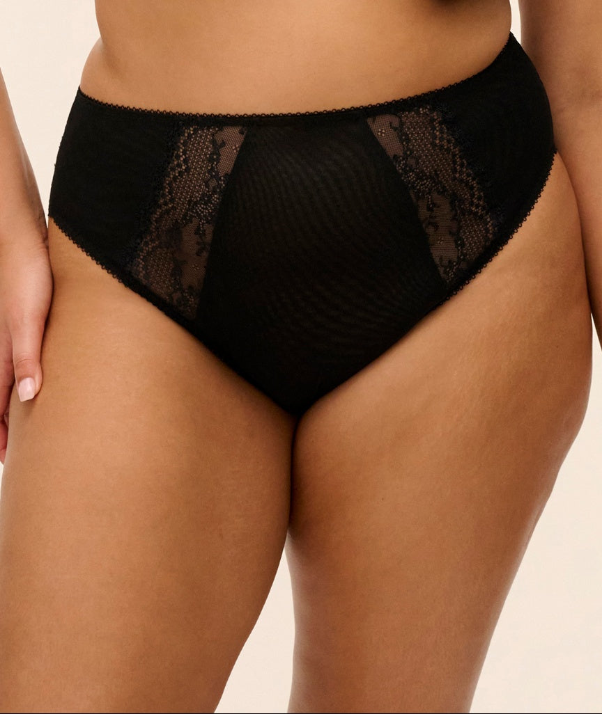 Elomi Lucie High Leg Brief - Jet