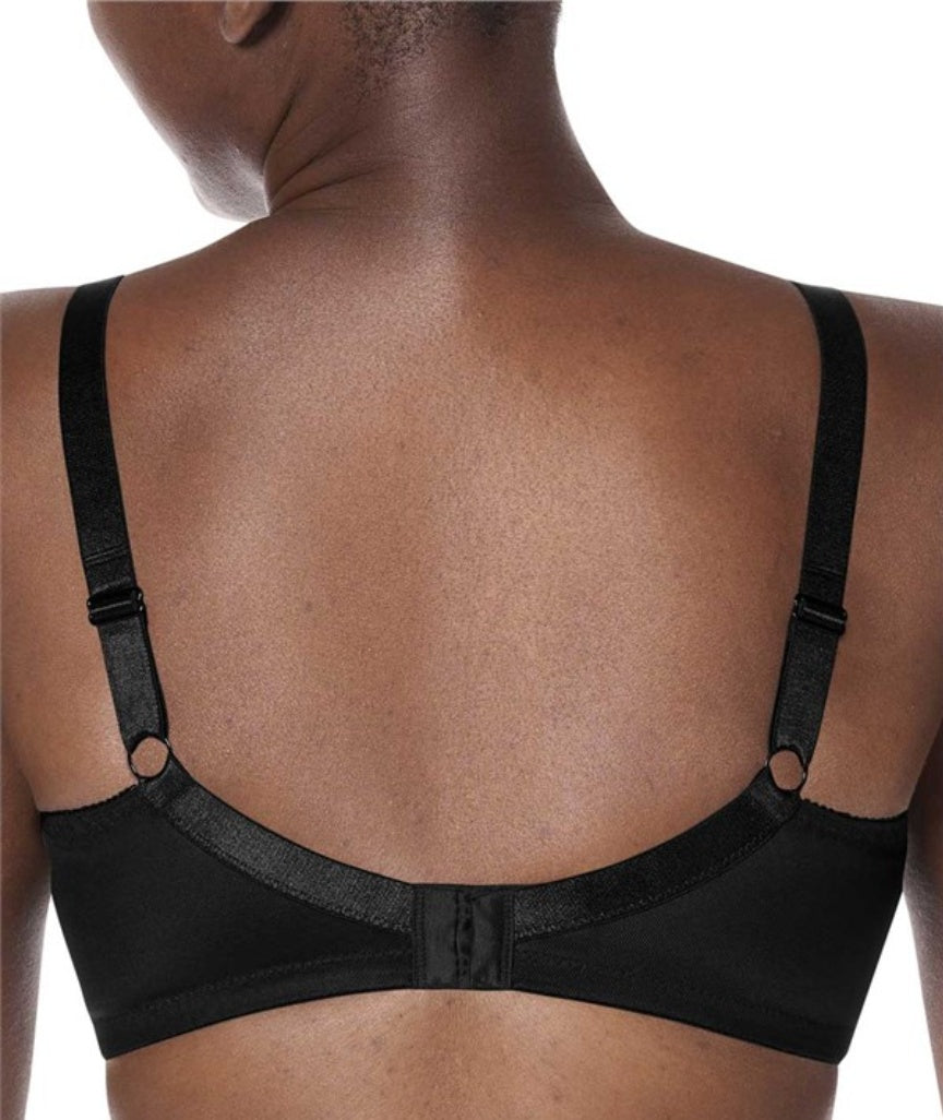 Amoena Nancy Wire-Free Bra - Black