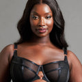 Scantilly Friction Balcony Bra - Black