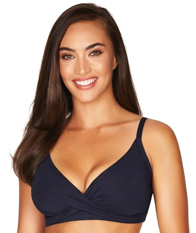 Sea Level Essentials Twist Front DD-E Cup Bikini Top - Night Sky Navy Swim 8