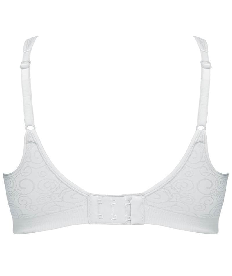 Playtex Comfort Revolution Swirl Wirefree Bra - White Swirl Bras 
