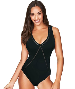 thumbnailSea Level Essentials V Style B-DD Cup Maillot One Piece Swimsuit - Black Swim 8 