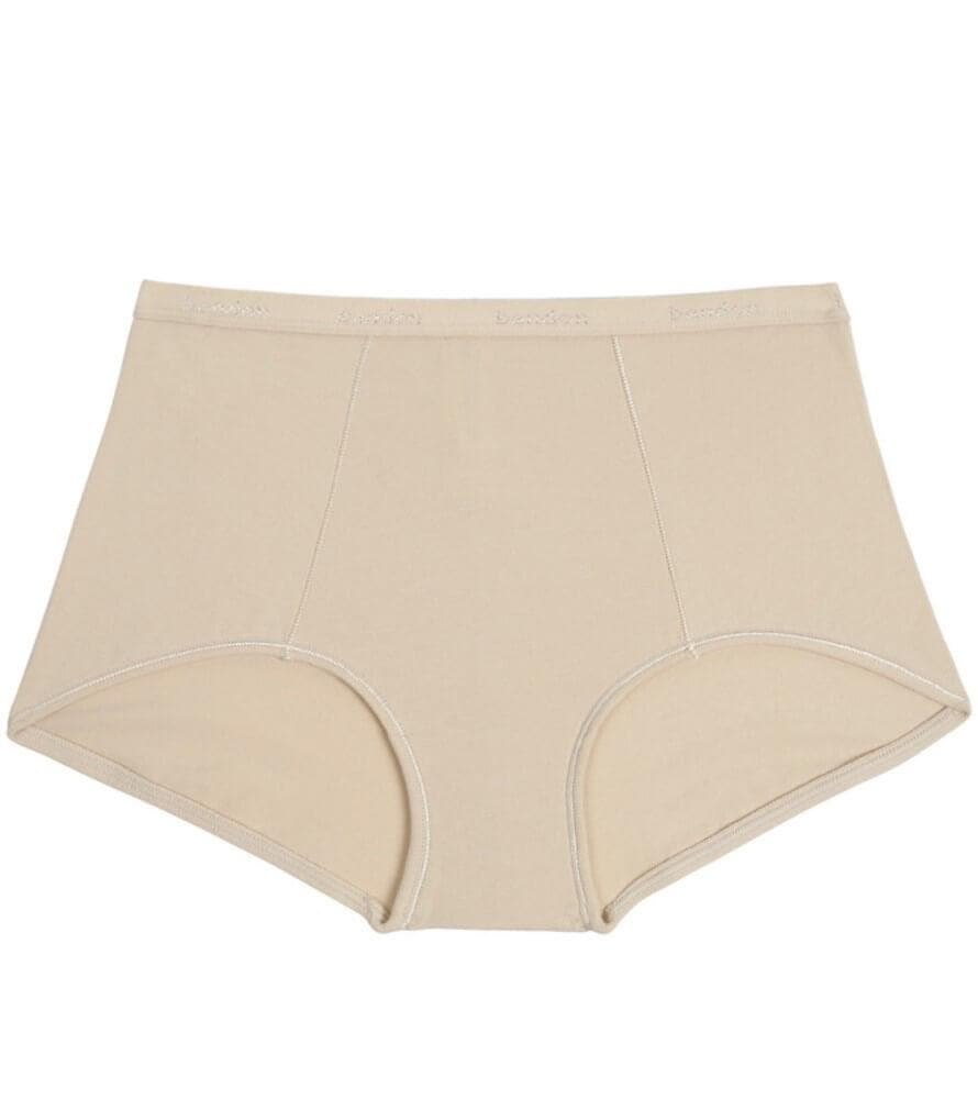 Bendon Body Cotton Trouser Brief - Natural Knickers 