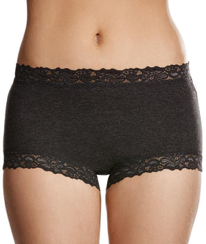 thumbnailJockey Parisienne Cotton Marle Full Brief - Charcoal Marle Knickers 10 