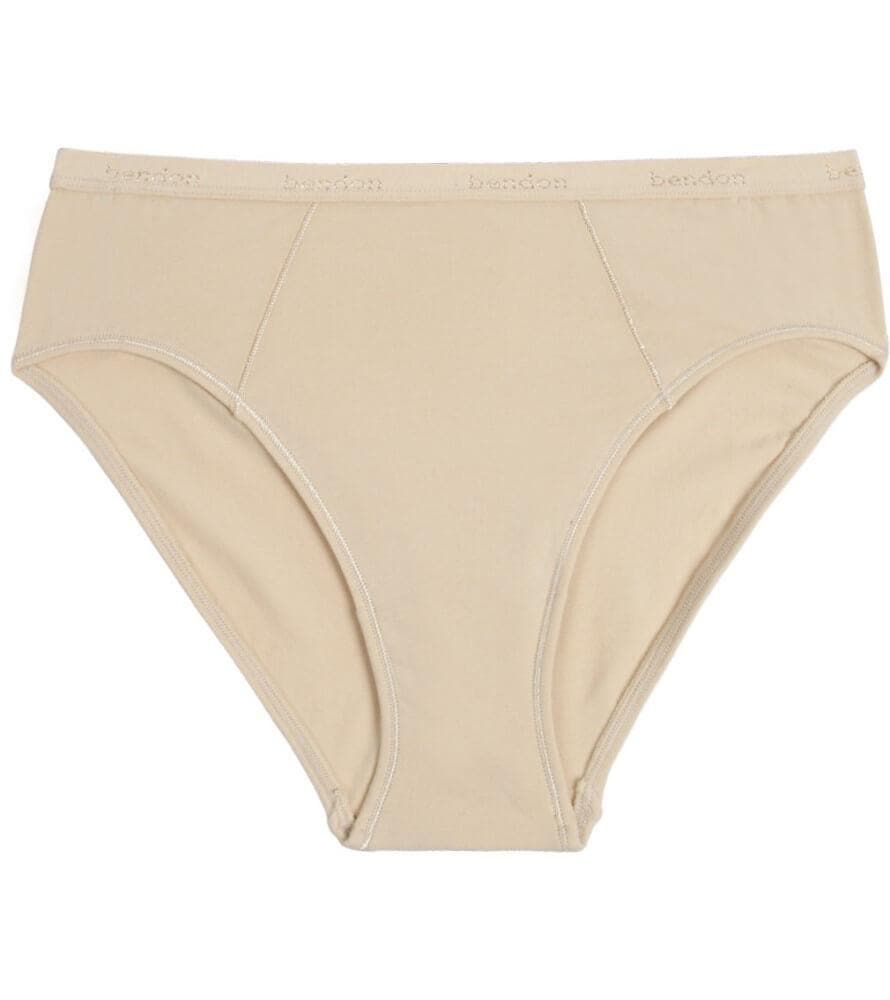 Bendon Body Cotton High Cut Brief - Natural Knickers 