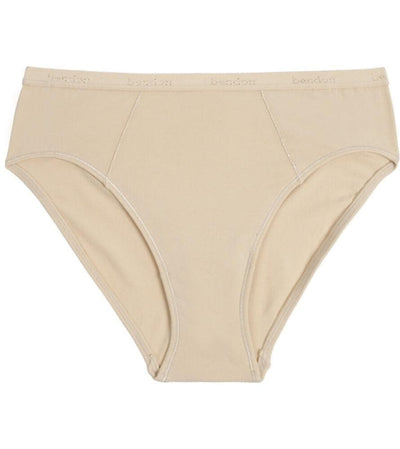 Bendon Body Cotton High Cut Brief - Natural Knickers