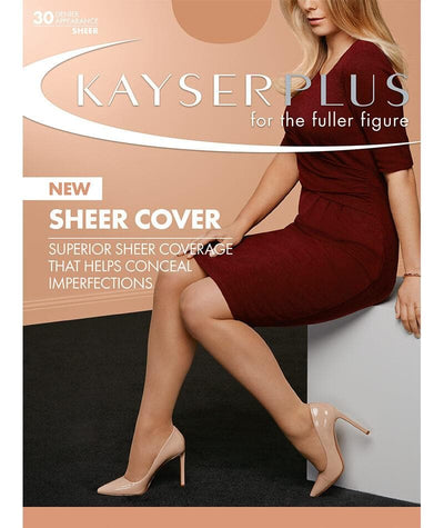 Kayser Sheer Cover Plus - Black Hosiery 1