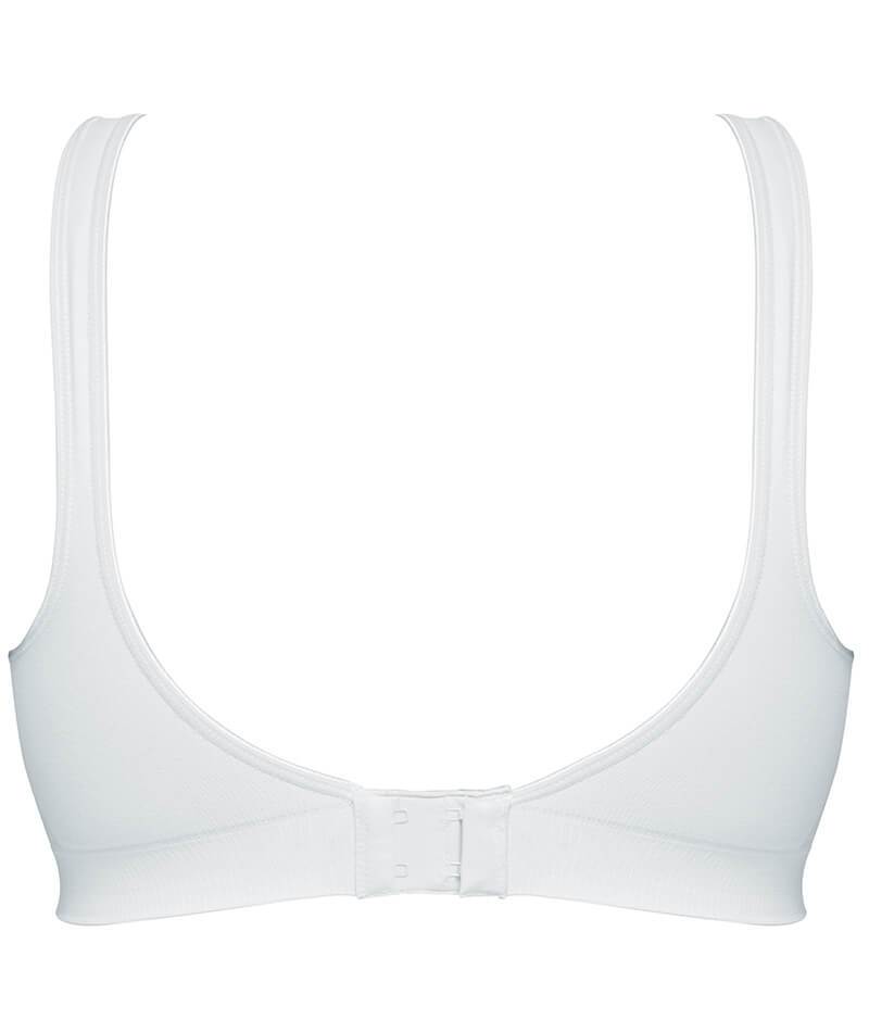 Playtex Comfort Flex Fit Wirefree Bra - White Bras 